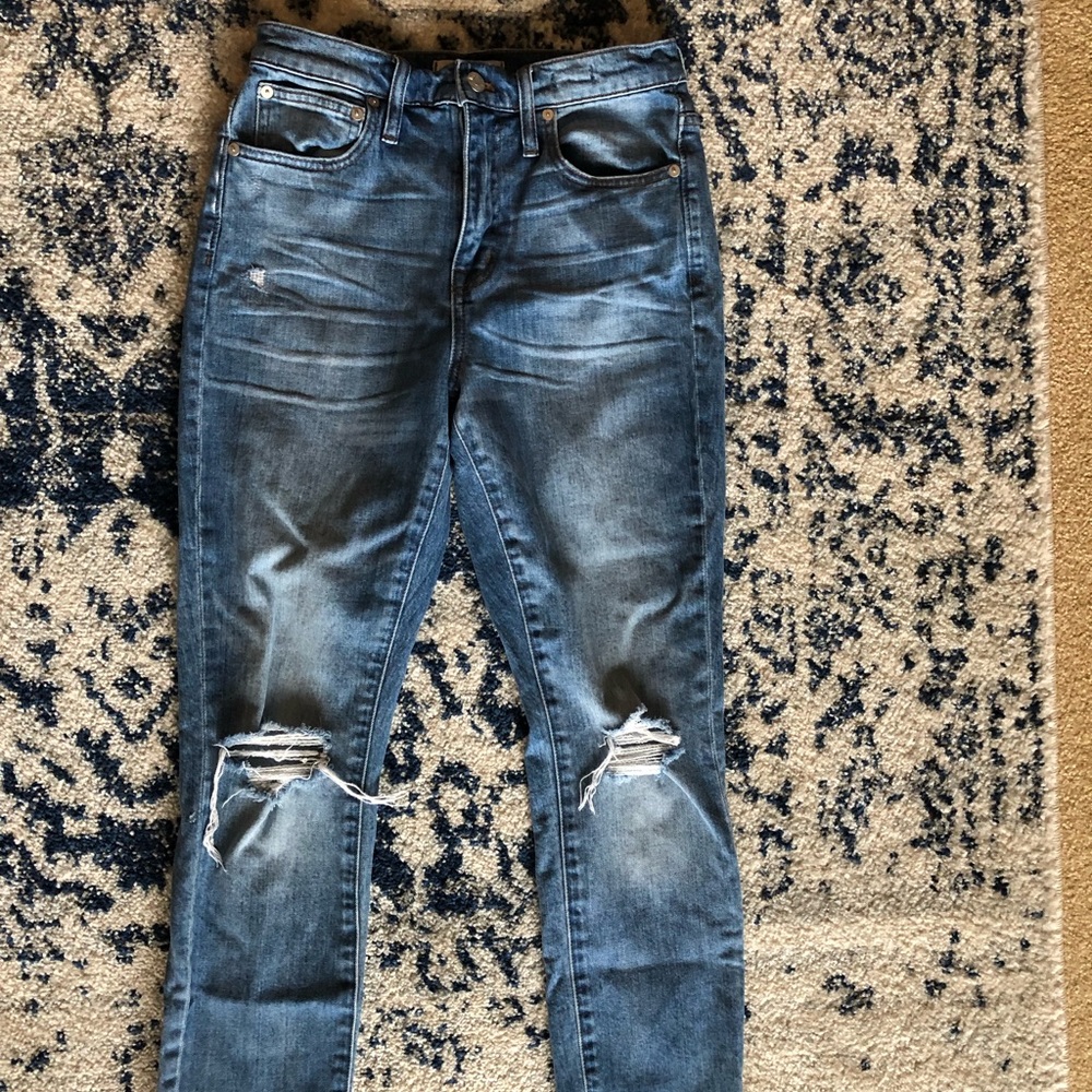 Madewell High-rise Slim Boy Jean